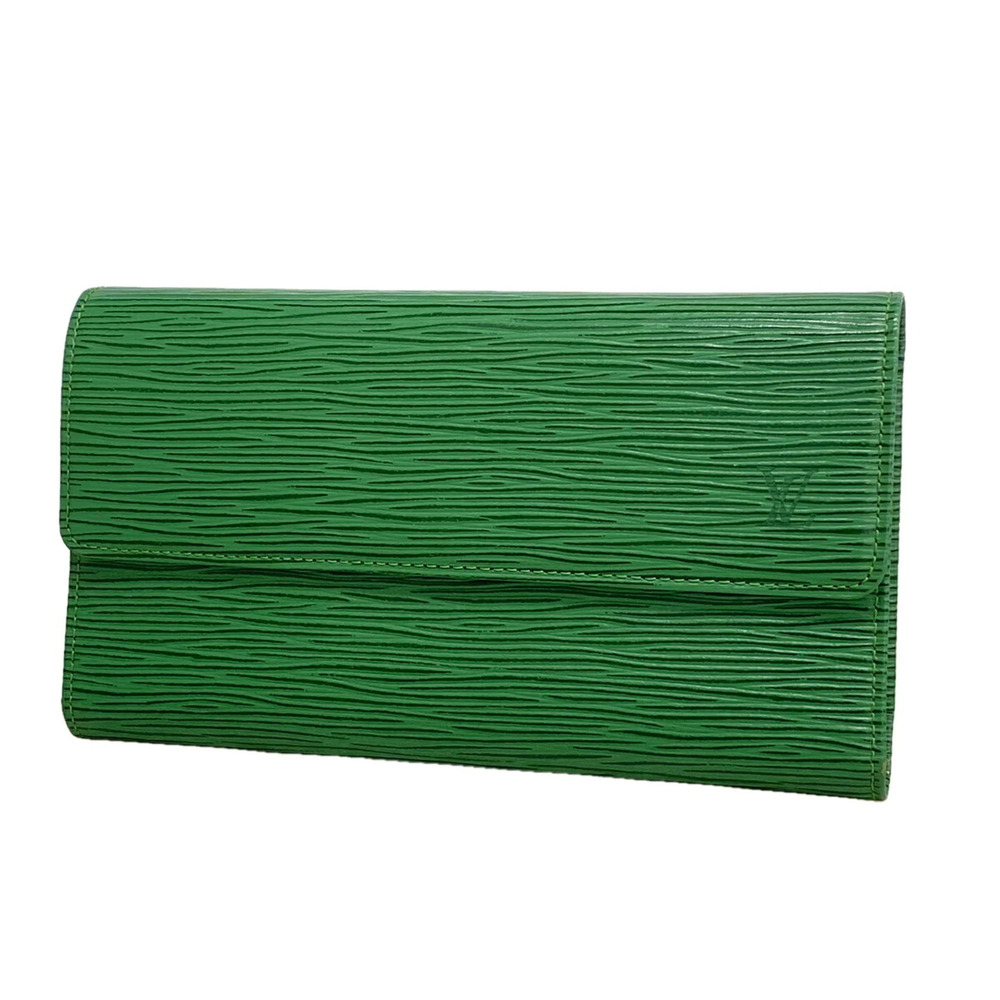 Louis Vuitton Tri-fold Long Wallet, Epi Leather, Portefeuille Tresor Internat...